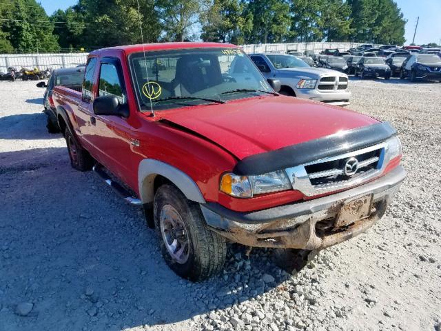 4F4ZR47E44TM12214 - 2004 MAZDA B4000 CAB RED photo 1