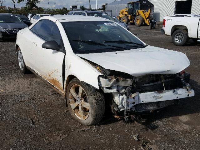 1G2ZH351374163090 - 2007 PONTIAC G6 GT WHITE photo 1