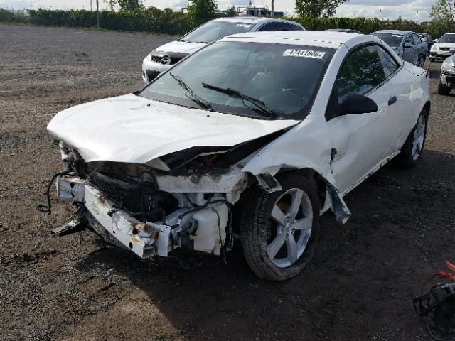 1G2ZH351374163090 - 2007 PONTIAC G6 GT WHITE photo 2