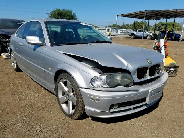 WBABM3345YJN85836 - 2000 BMW 323 CI SILVER photo 1