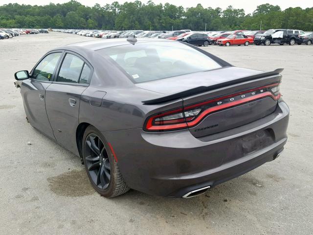 2C3CDXHG5GH246693 - 2016 DODGE CHARGER SX GRAY photo 3