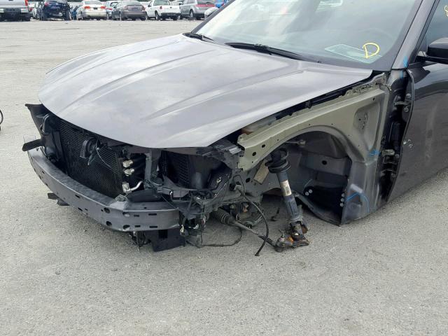 2C3CDXHG5GH246693 - 2016 DODGE CHARGER SX GRAY photo 9