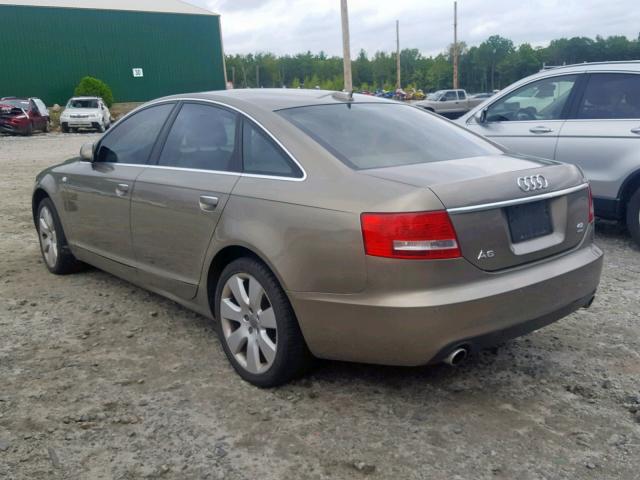 WAUDL74F55N079348 - 2005 AUDI A6 4.2 QUA TAN photo 3