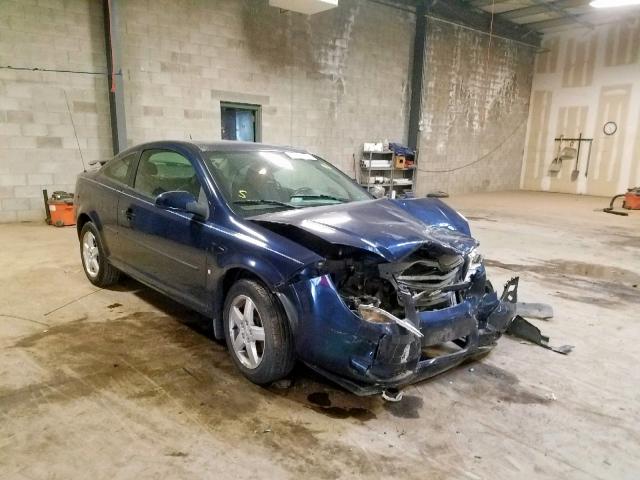 1G1AL18FX87257768 - 2008 CHEVROLET COBALT LT BLUE photo 1