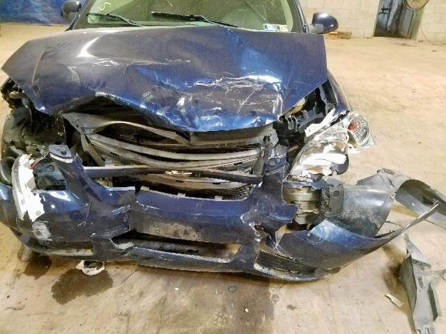 1G1AL18FX87257768 - 2008 CHEVROLET COBALT LT BLUE photo 9