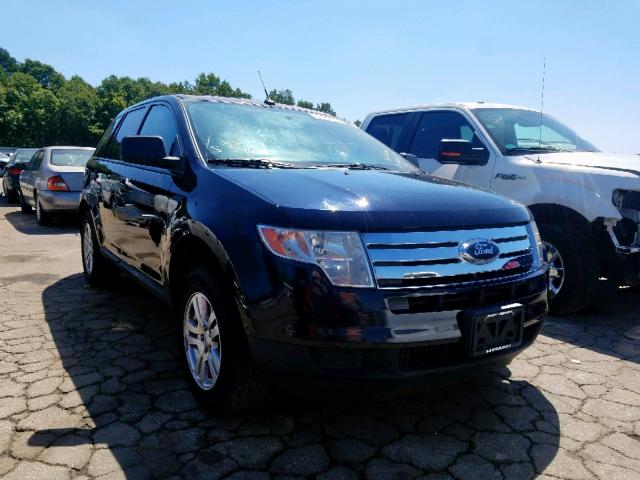 2FMDK3GC9ABB24244 - 2010 FORD EDGE SE BLACK photo 1