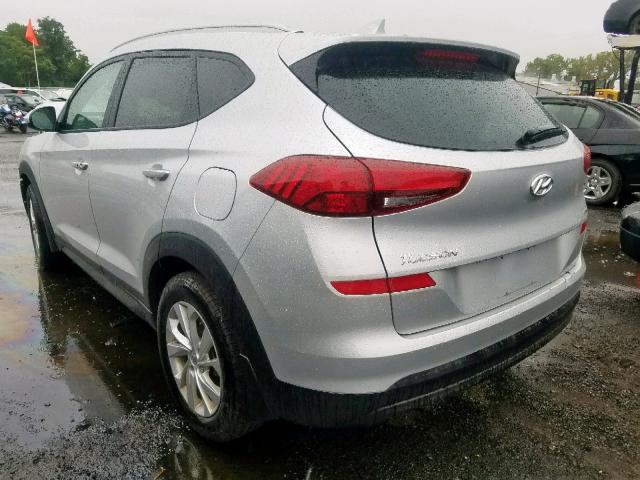 KM8J3CA46KU855131 - 2019 HYUNDAI TUCSON LIM SILVER photo 3