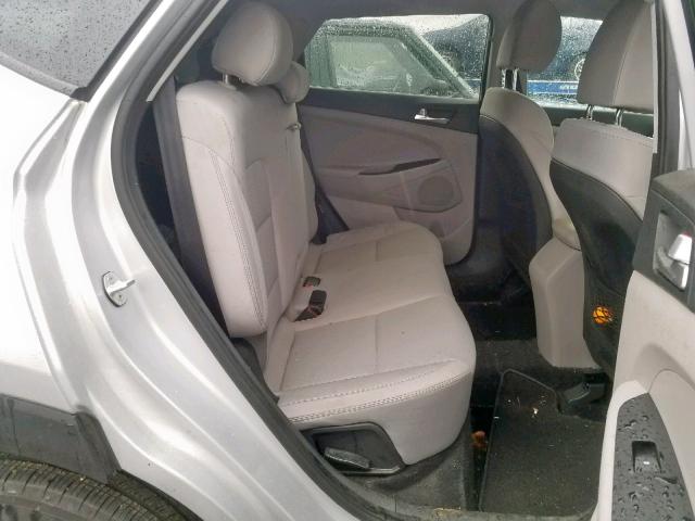 KM8J3CA46KU855131 - 2019 HYUNDAI TUCSON LIM SILVER photo 6