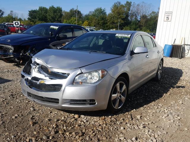 1G1ZD5EU4CF387988 - 2012 CHEVROLET MALIBU 2LT SILVER photo 2