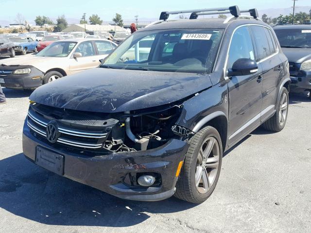 WVGTV7AX9HW506532 - 2017 VOLKSWAGEN TIGUAN SPO შავი ფოტო 2