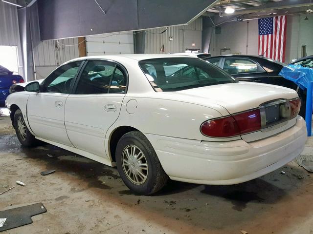 1G4HP52K244104591 - 2004 BUICK LESABRE CU WHITE photo 3