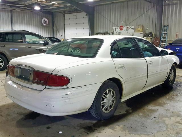 1G4HP52K244104591 - 2004 BUICK LESABRE CU WHITE photo 4