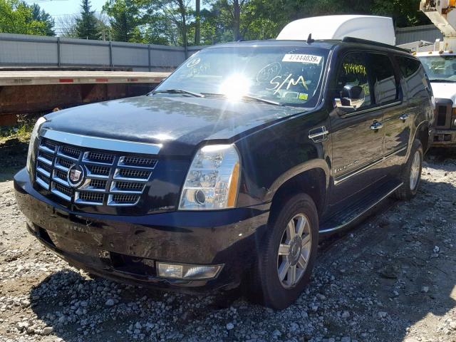 1GYFK66857R227463 - 2007 CADILLAC ESCALADE E BLACK photo 2