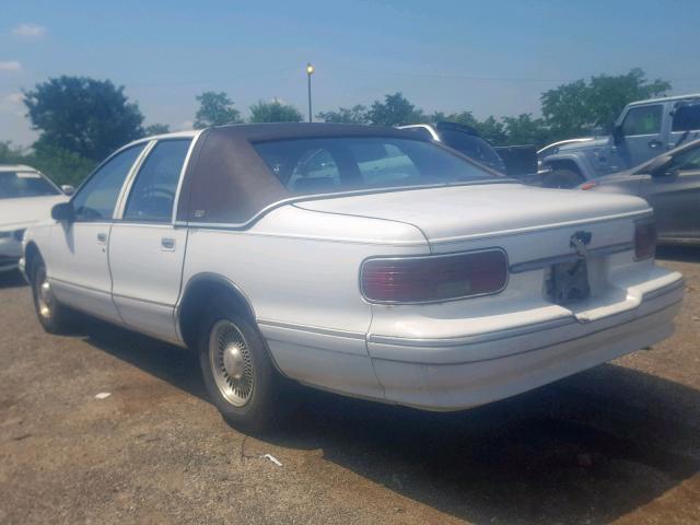 1G1BN52W7RR110344 - 1994 CHEVROLET CAPRICE CL WHITE photo 3