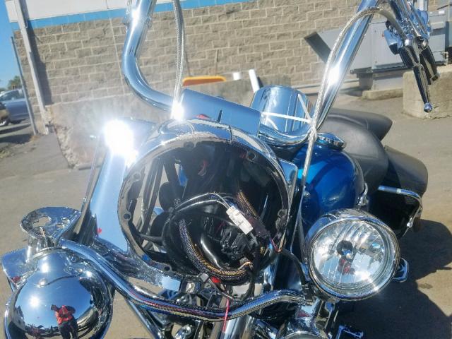 1HD1FRW146Y613688 - 2006 HARLEY-DAVIDSON FLHRCI BLUE photo 9