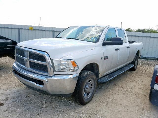 3C63D3GL9CG303255 - 2012 DODGE RAM 3500 S WHITE photo 2