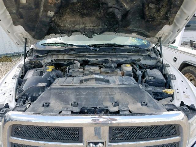 3C63D3GL9CG303255 - 2012 DODGE RAM 3500 S WHITE photo 7