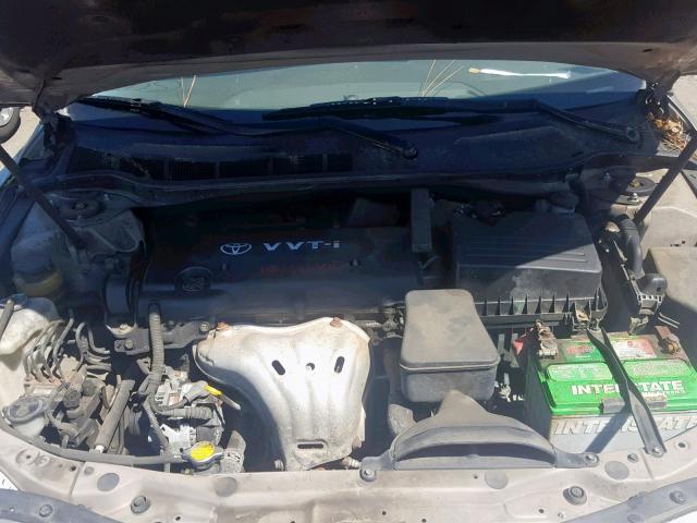 4T1BE46K37U518998 - 2007 TOYOTA CAMRY NEW GOLD photo 7