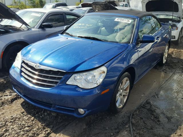 1C3BC5ED5AN172462 - 2010 CHRYSLER SEBRING TO BLUE photo 2