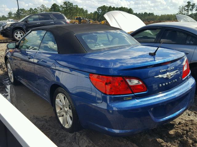 1C3BC5ED5AN172462 - 2010 CHRYSLER SEBRING TO BLUE photo 3