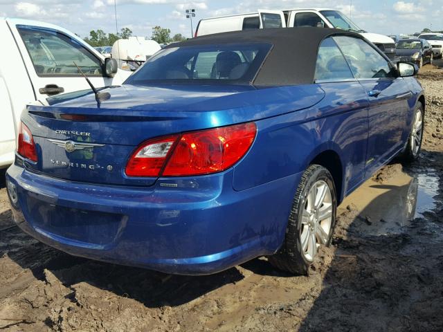 1C3BC5ED5AN172462 - 2010 CHRYSLER SEBRING TO BLUE photo 4