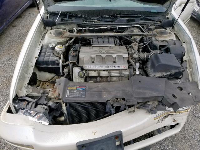 1G6KD54Y6XU721603 - 1999 CADILLAC DEVILLE CREAM photo 7