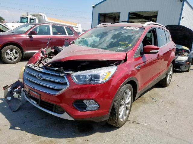 1FMCU9J91JUC41221 - 2018 FORD ESCAPE TIT RED photo 2