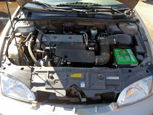 1G1JF52T9Y7451690 - 2000 CHEVROLET CAVALIER L TAN photo 7