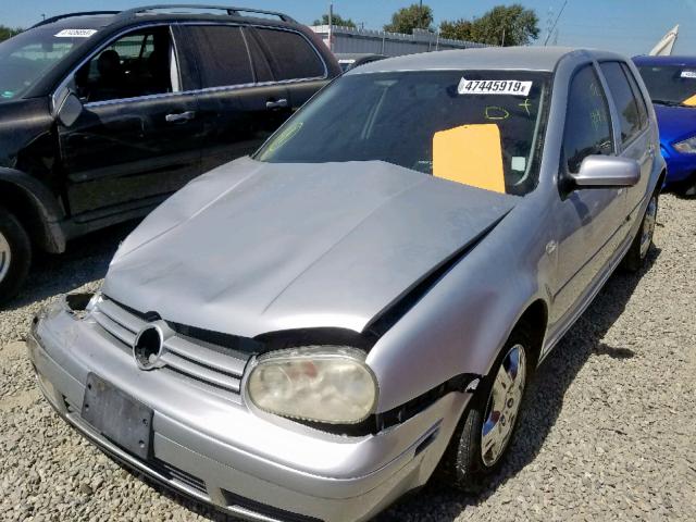 9BWFK61J834013841 - 2003 VOLKSWAGEN GOLF GL SILVER photo 2