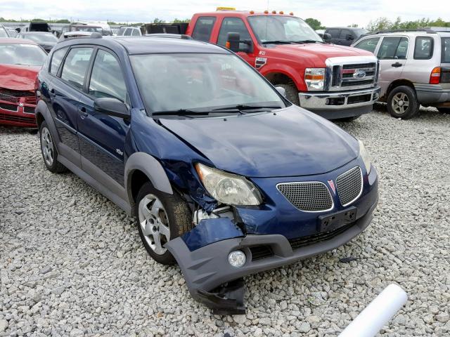 5Y2SL65836Z440736 - 2006 PONTIAC VIBE BLUE photo 1