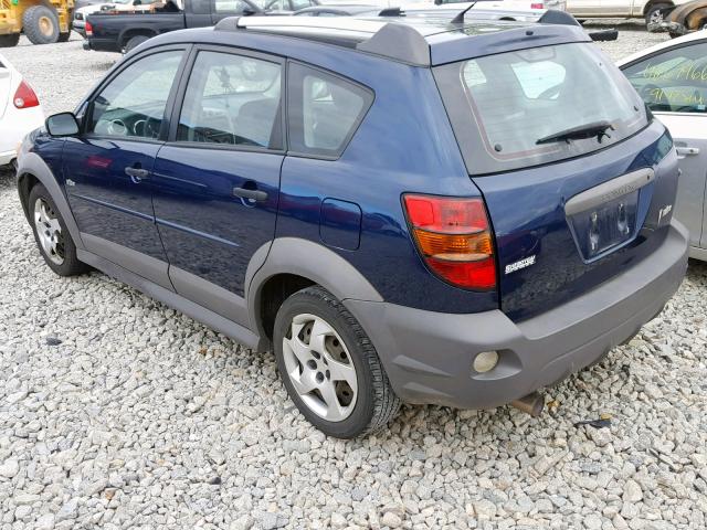 5Y2SL65836Z440736 - 2006 PONTIAC VIBE BLUE photo 3