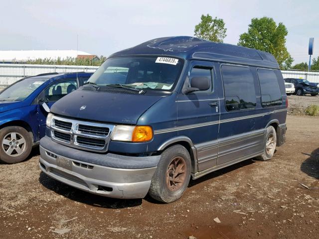 2D6WB11Z13K523080 - 2003 DODGE RAM VAN B1 BROWN photo 2