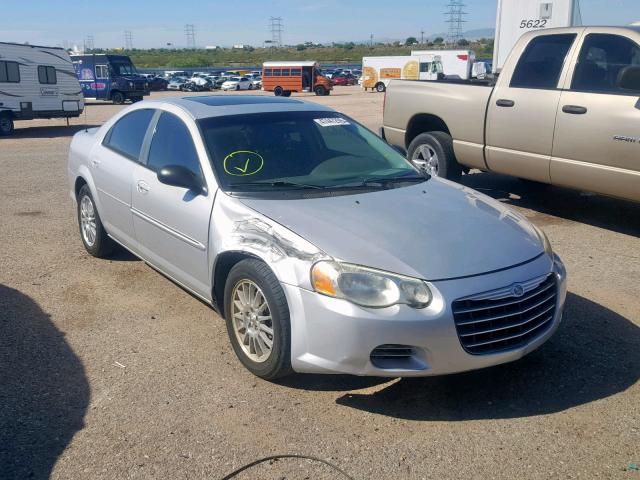 1C3EL56R45N567438 - 2005 CHRYSLER SEBRING TO SILVER photo 1