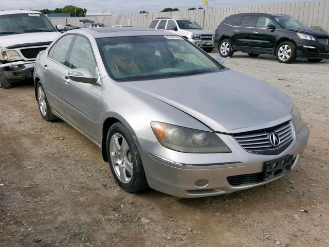 JH4KB16587C000654 - 2007 ACURA RL SILVER photo 1