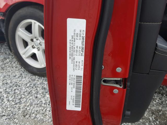 2B3CL5CT3BH560926 - 2011 DODGE CHARGER R/ RED photo 10