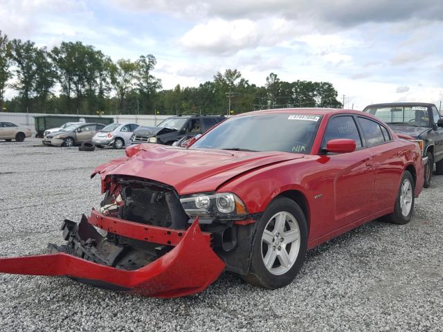 2B3CL5CT3BH560926 - 2011 DODGE CHARGER R/ RED photo 2