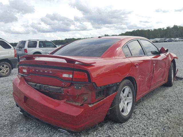 2B3CL5CT3BH560926 - 2011 DODGE CHARGER R/ RED photo 4