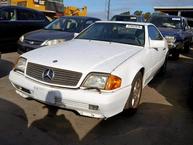 WDBFA61E4MF015865 - 1991 MERCEDES-BENZ 300 SL WHITE photo 2