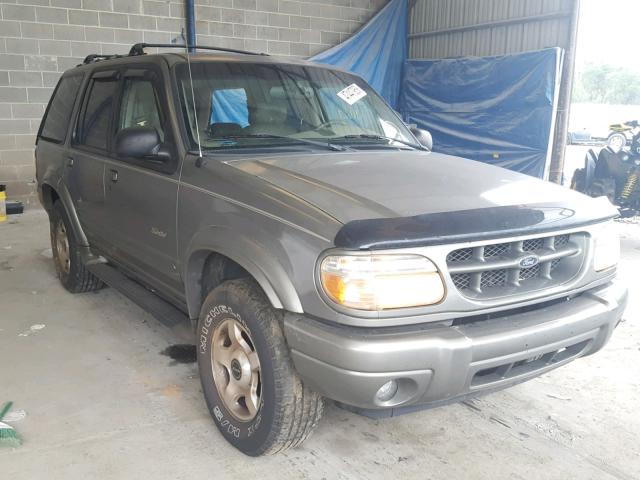 1FMZU65E7YZC57548 - 2000 FORD EXPLORER L GREEN photo 1