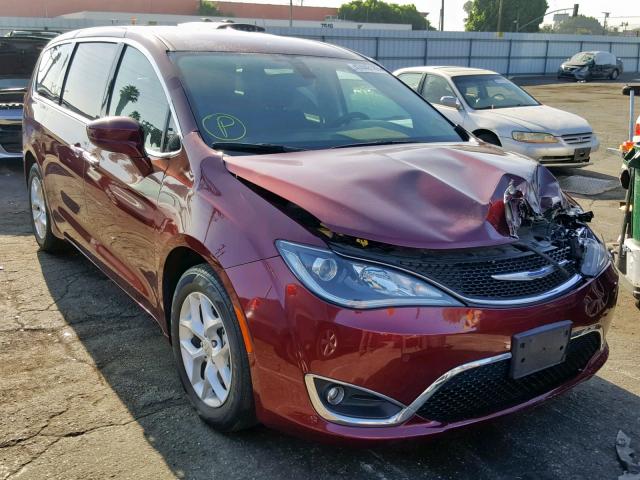 2C4RC1FG1JR123192 - 2018 CHRYSLER PACIFICA T RED photo 1