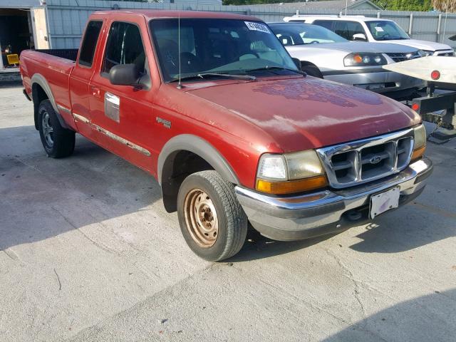 1FTZR15X0WTA11273 - 1998 FORD RANGER SUP MAROON photo 1