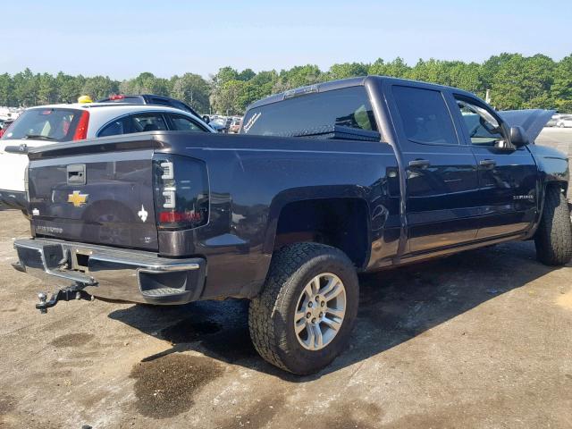 3GCPCRECXEG287136 - 2014 CHEVROLET SILVERADO BLACK photo 4