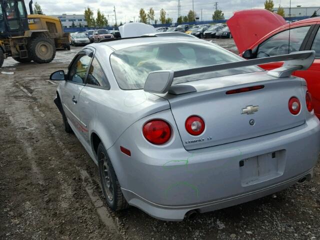 1G1AL15FX77265338 - 2007 CHEVROLET COBALT LT SILVER photo 3