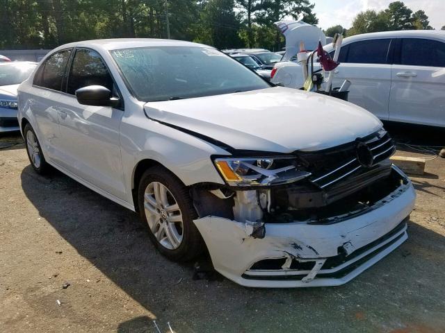 3VW2K7AJ3FM350700 - 2015 VOLKSWAGEN JETTA BASE WHITE photo 1