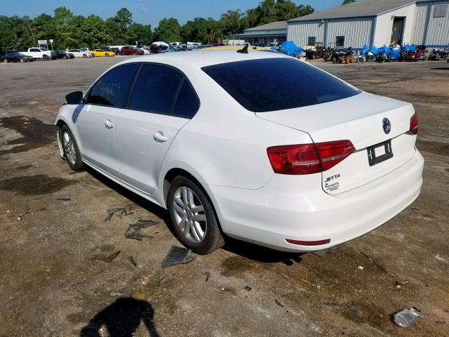 3VW2K7AJ3FM350700 - 2015 VOLKSWAGEN JETTA BASE WHITE photo 3