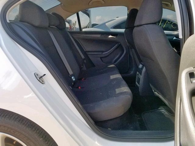3VW2K7AJ3FM350700 - 2015 VOLKSWAGEN JETTA BASE WHITE photo 6
