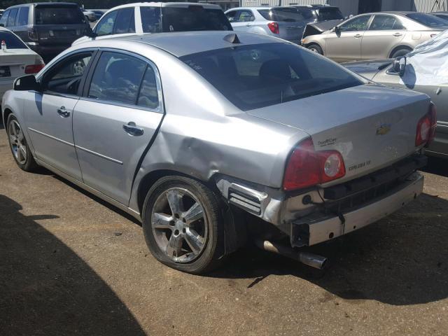 1G1ZD5E00CF335643 - 2012 CHEVROLET MALIBU 2LT SILVER photo 3