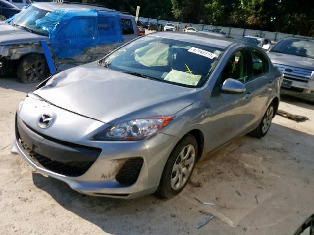 JM1BL1TF2D1845194 - 2013 MAZDA 3 I SILVER photo 2