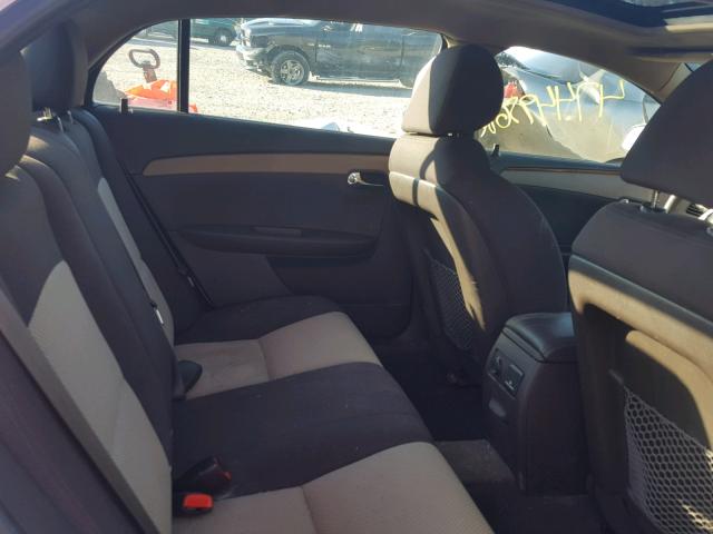 1G1ZC5E12BF129444 - 2011 CHEVROLET MALIBU 1LT WHITE photo 6