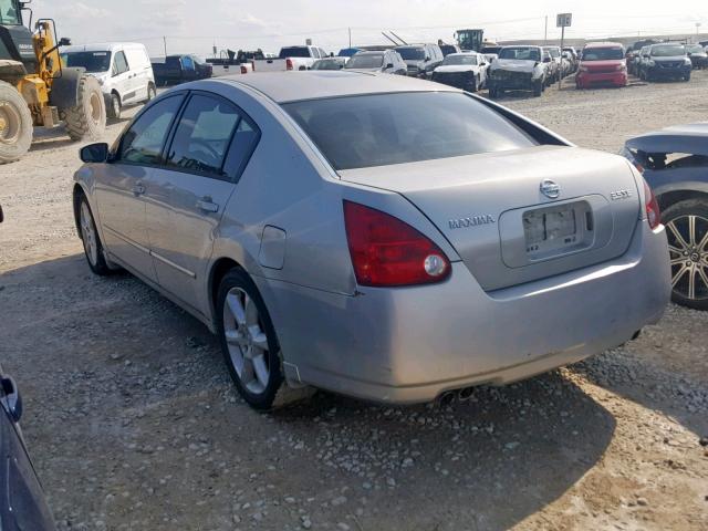 1N4BA41E16C821757 - 2006 NISSAN MAXIMA SE SILVER photo 3